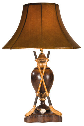 Cross Golf Club Lamp