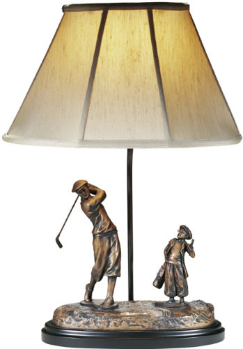 Golfer/Caddy Lamp