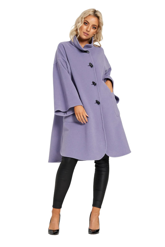 7/8 Length Coat, Wool Blend- One Size