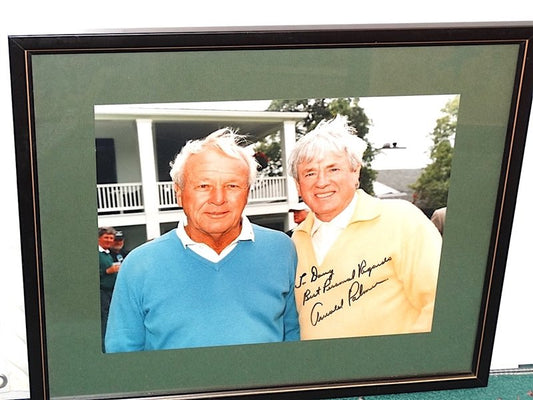 Arnold Palmer Personalized Signature to Doug Sanders