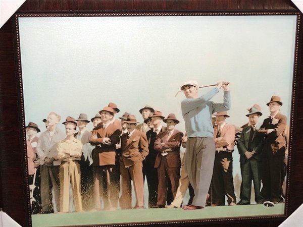 Canvas Giclee of Ben Hogan Winning His First PGA Tour Event at Pinehurst No. 2 In 1940