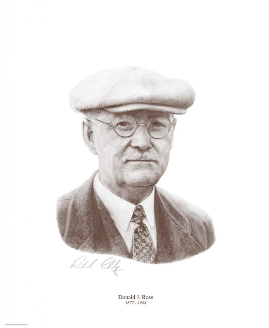 Portrait of Donald Ross - Pencil Drawing - Size 11.5" x 14.5"