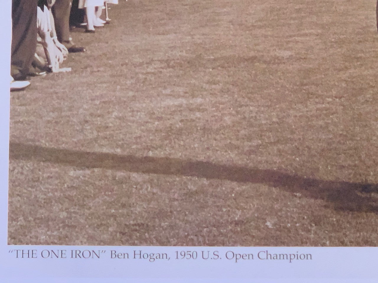 Ben Hogan One Iron Shot At Merion - SIZE 16" X 20"