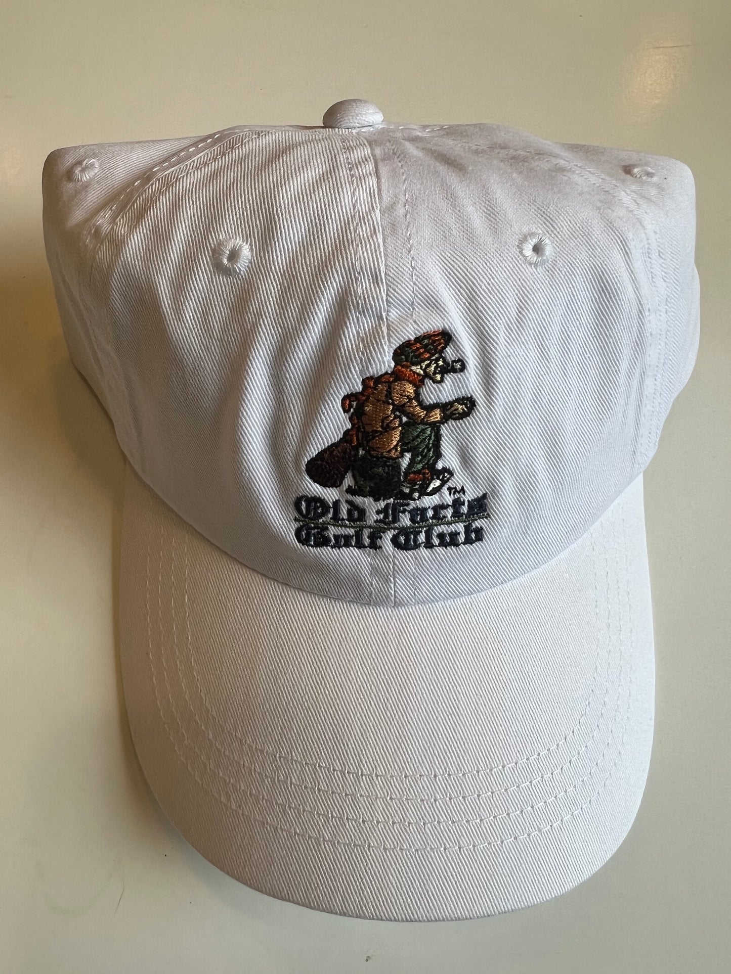 Old Farts Golf Club Hat With Embroidered Logo