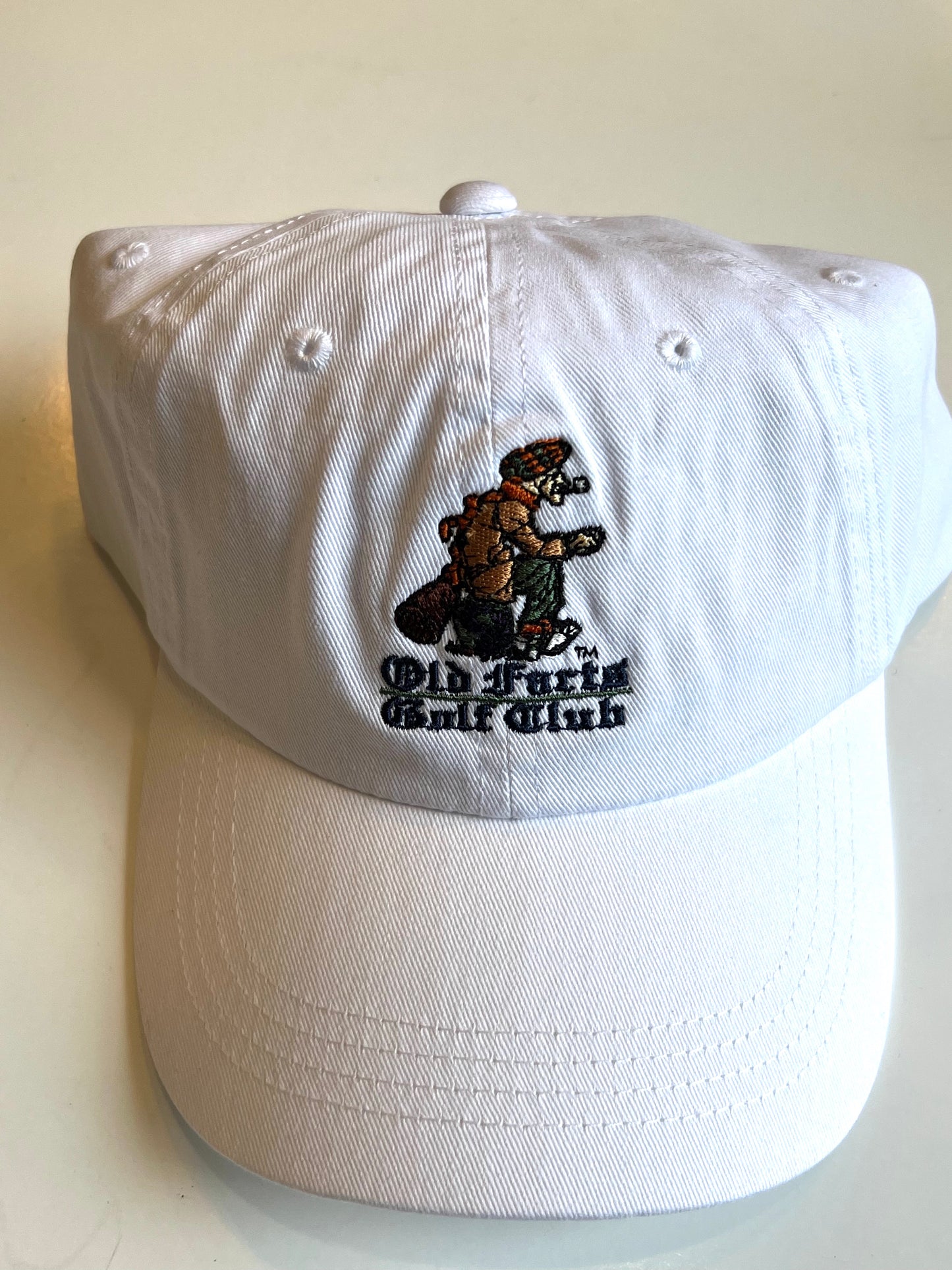 Old Farts Golf Club Hat With Embroidered Logo