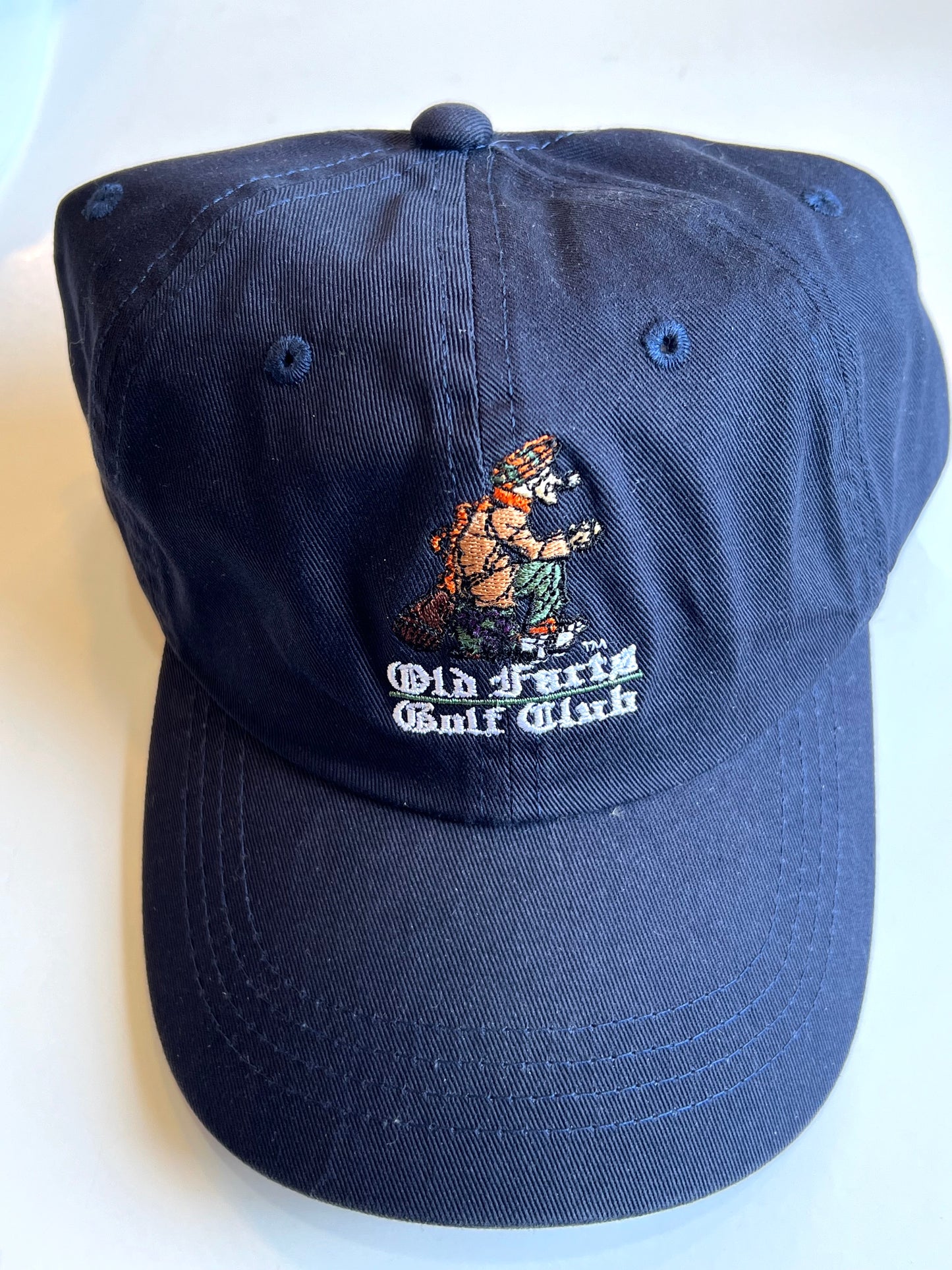 Old Farts Golf Club Hat With Embroidered Logo