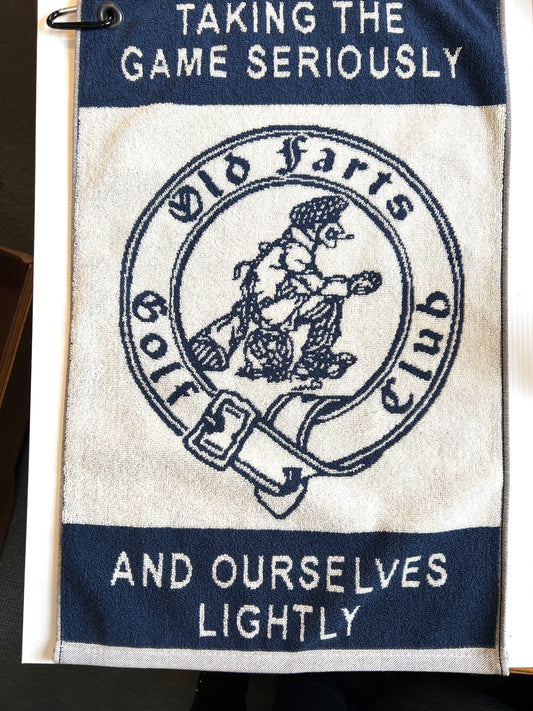 Old Farts Golf Club Towels