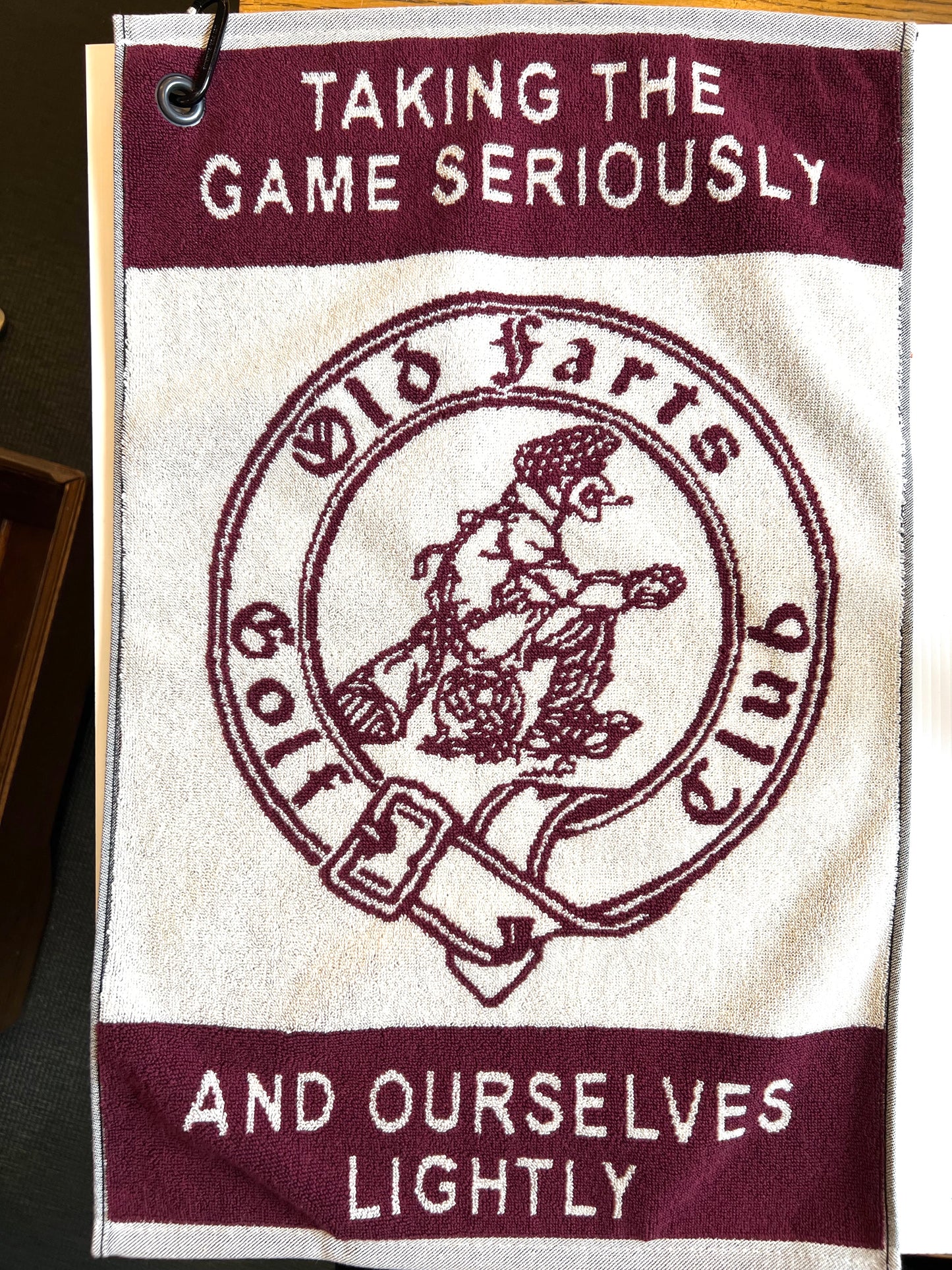 Old Farts Golf Club Towels