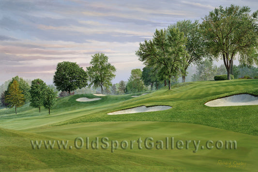 Oakland Hills - 11th Hole. Signed Limited Edition of 995.