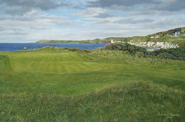 Royal Portrush 5th Hole - White Rocks -Signed Limited Edition of 850