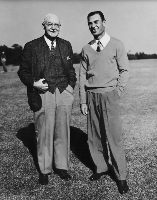 Donald Ross and Ben Hogan - Fine Art Giclee Print. 16" x 20"