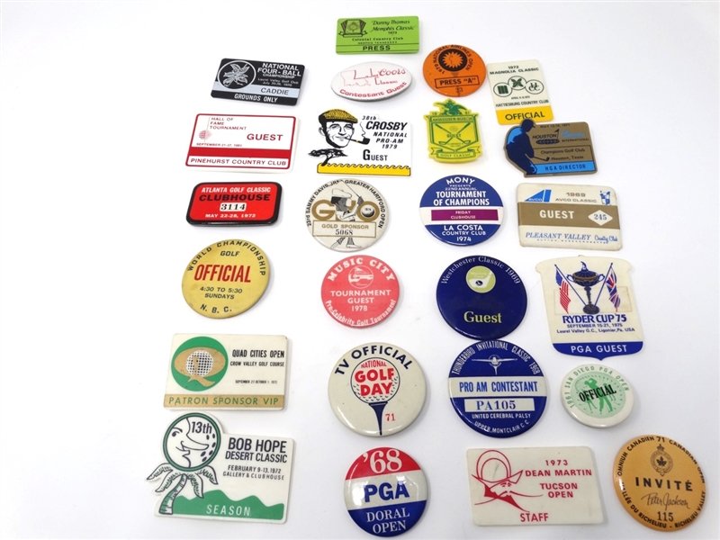 From autographs to ball markers, golfers collect it all!